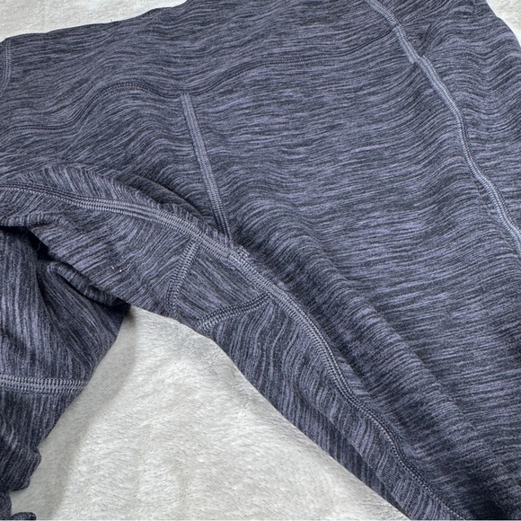 Victoria’s Secret Heather Purple Grey Athletic Leggings Size 10 - Picture 3 of 15